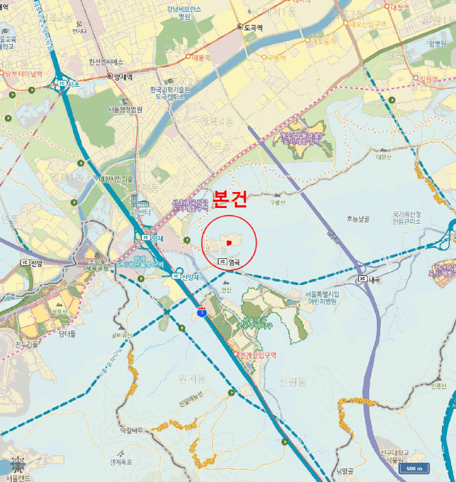 서울특별시 서초구 염곡동 133-1 엠코바네사 원 씨동 2층203호