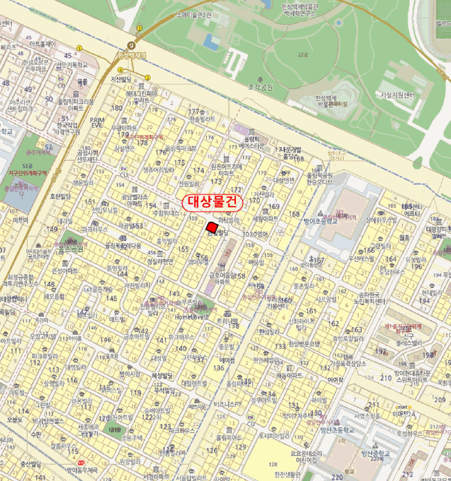 서울특별시 송파구 방이동 156 강남캐슬  6층603호