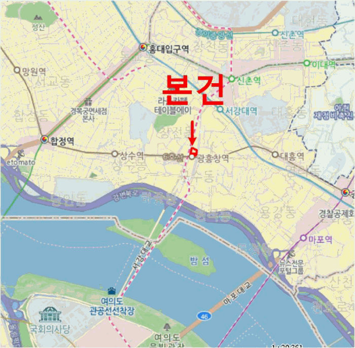 서울특별시 마포구 창전동 441 창전쌍용스윗닷홈 101동 1층103호