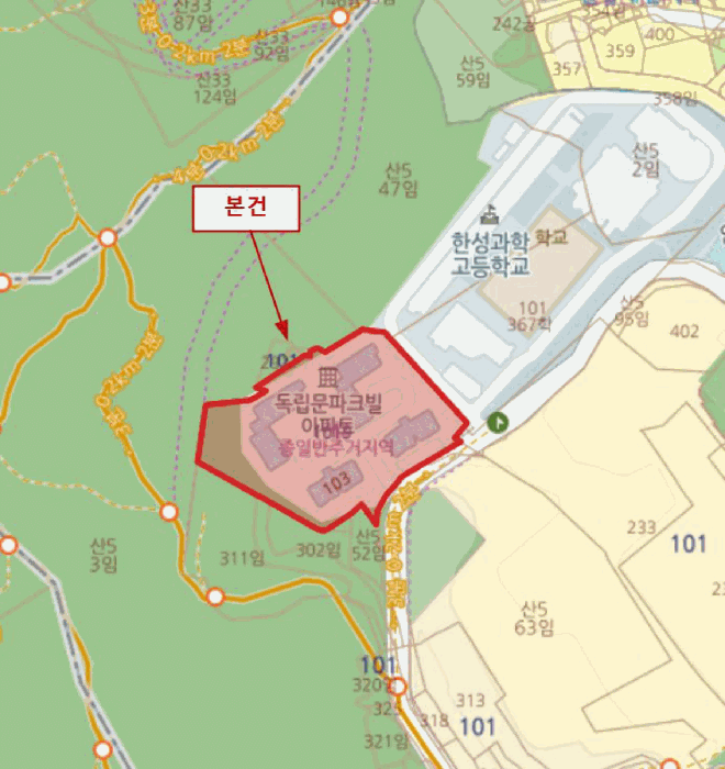 서울특별시 서대문구 현저동 1019 독립문파크빌아파트 103동 10층1004호