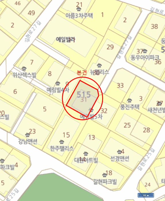 서울특별시 은평구 갈현동 515-31 예림빌5차  2층204호