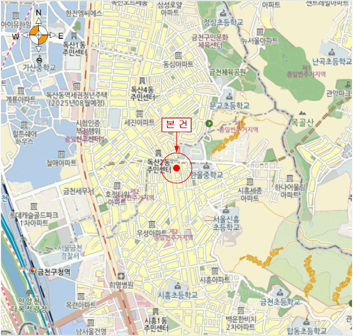 서울특별시 금천구 시흥동 789-13 세진파크  제4층 제401호