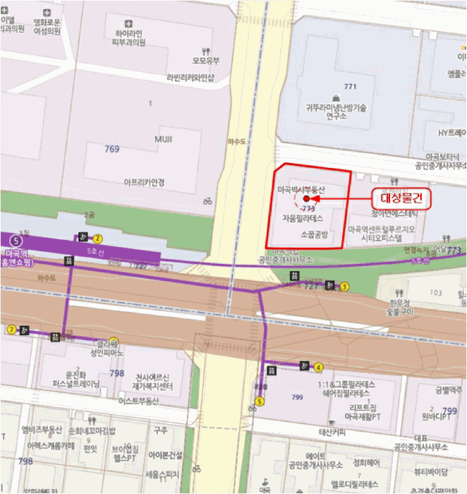 서울특별시 강서구 마곡동 773 힐스테이트에코마곡역  제8층 제842호