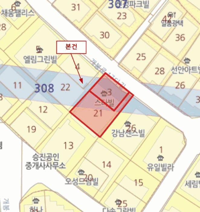 서울특별시 구로구 개봉동 308-3 스타빌  제3층 제301호