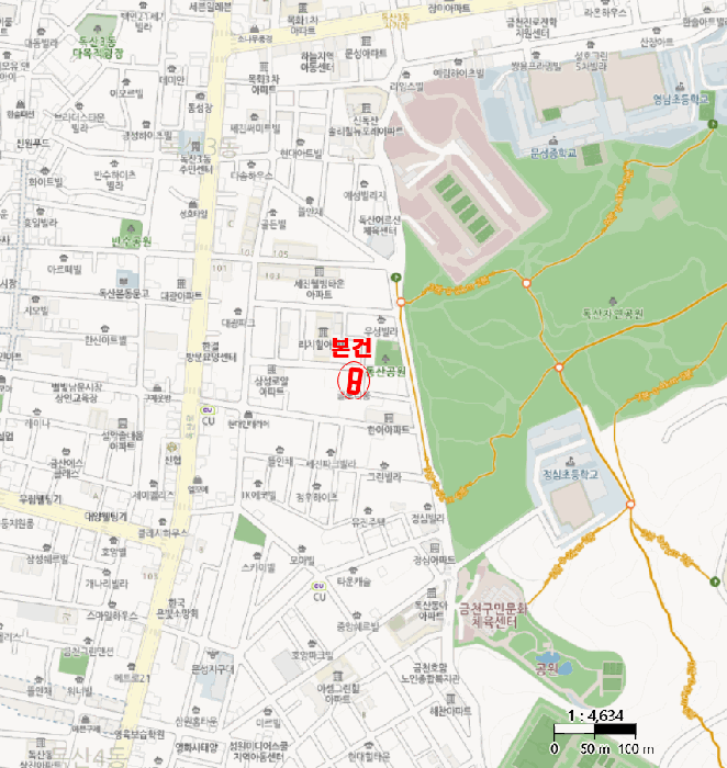 서울특별시 금천구 독산동 994-14 글로리움  제4층 제403호