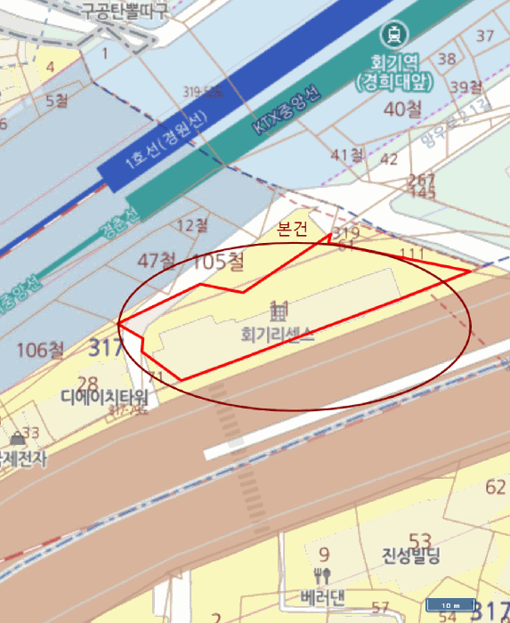 서울특별시 동대문구 휘경동 317-11 리센스주건축물제1동  7층 710호