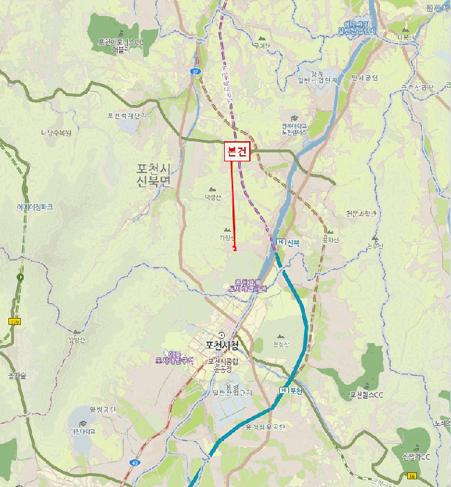 경기도 포천시 신북면 가채리 597-1