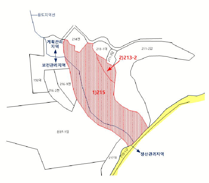 경기도 양주시 남면 두곡리 215