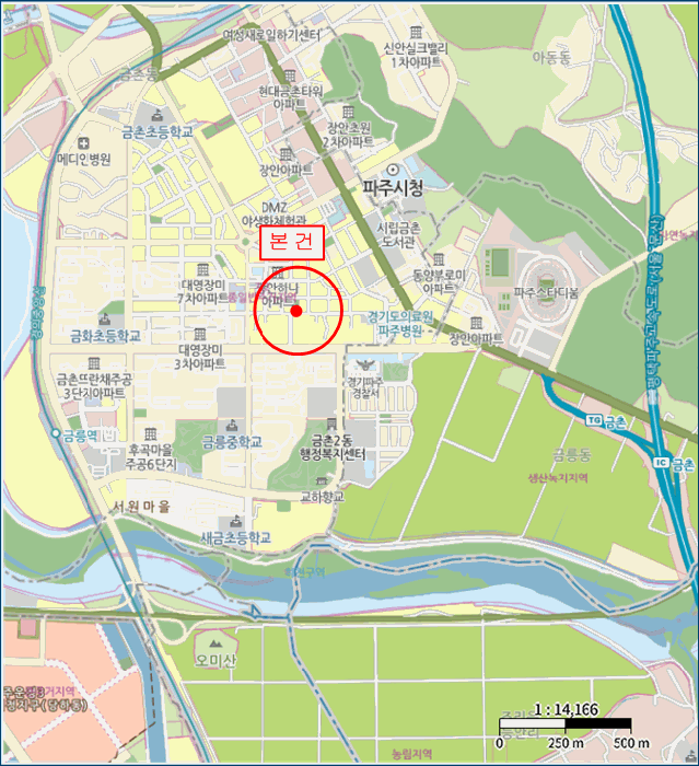 경기도 파주시 금촌동 789-3 아침의뜰1차  3층301호