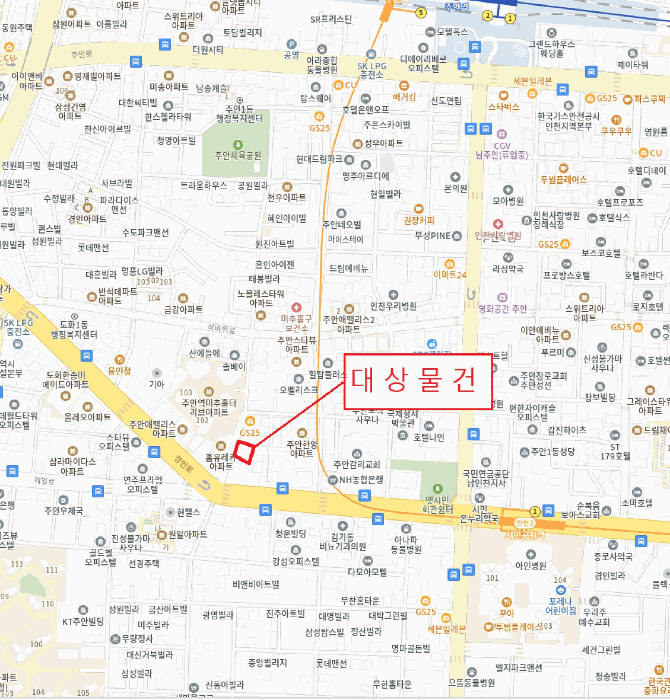 인천광역시 미추홀구 주안동 199-9 아르누보 101 9층903호