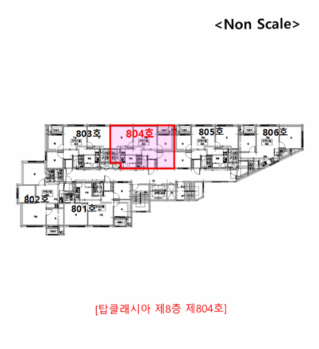 인천광역시 미추홀구 숭의동 118-18 탑클래시아  8층804호