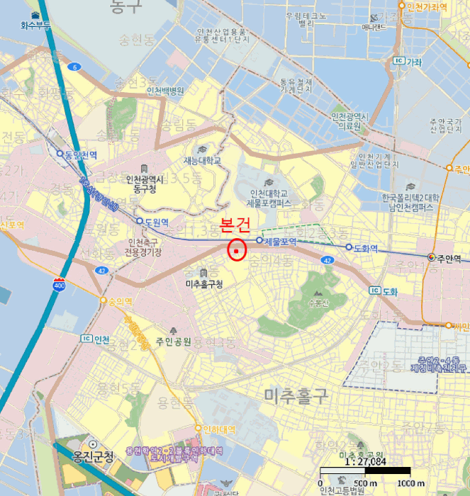 인천광역시 미추홀구 숭의동 66-10  3층301호