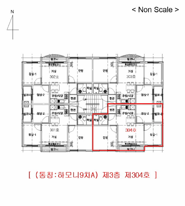 인천광역시 서구 검암동 516-1  3층304호
