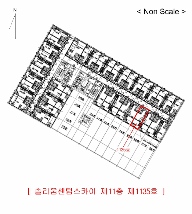 인천광역시 중구 운서동 3087-2 솔리움센텀스카이  11층1135호