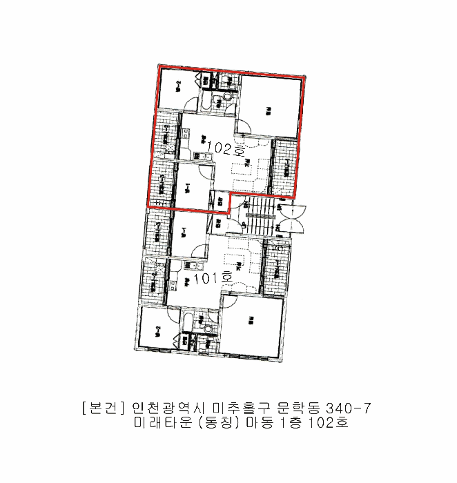 인천광역시 남구 문학동 340-7 미래타운  1층102호