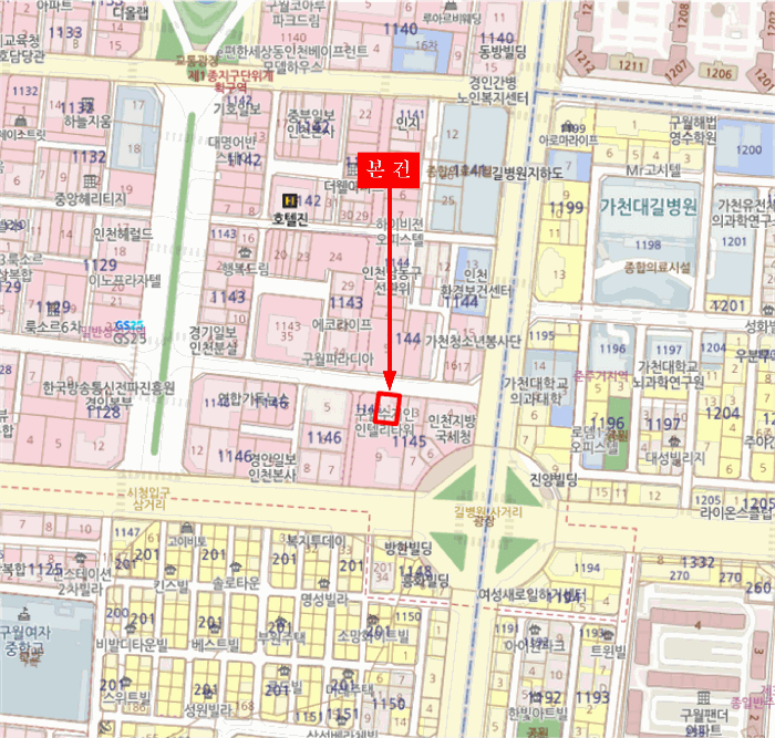 인천광역시 남동구 구월동 1145-1 수지인텔리타워  15층1501호