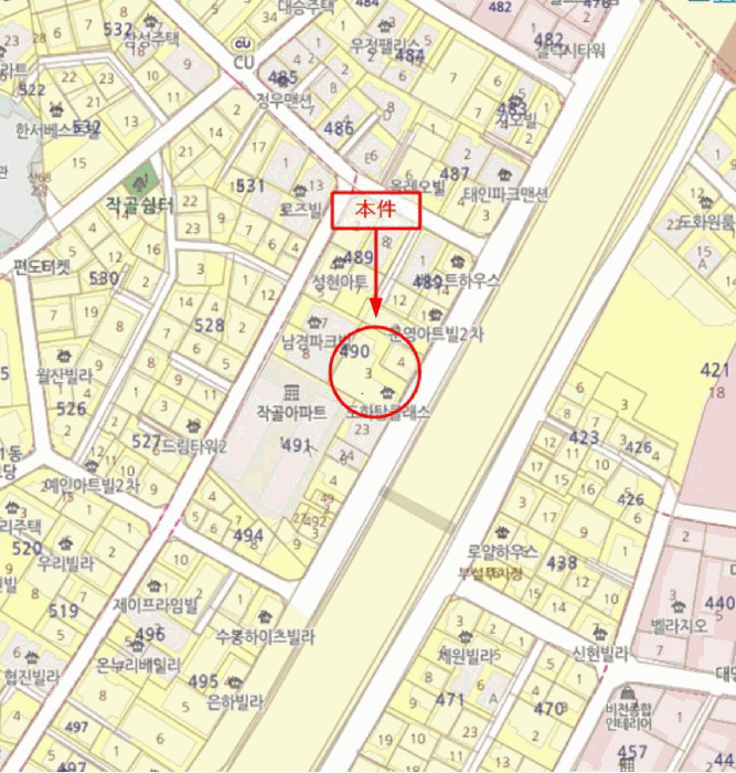 인천광역시 미추홀구 도화동 490-3 도화탑클래스  5층504호