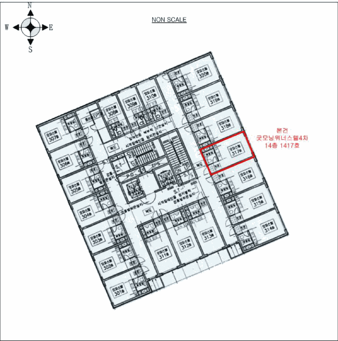 경기도 부천시 원미구 중동 1131-4 굿모닝위너스텔4차  14층1417호