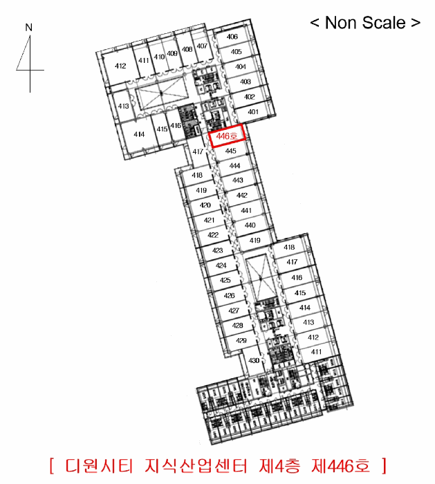 경기도 김포시 구래동 6871-7 디원시티 지식산업센터  4층446호