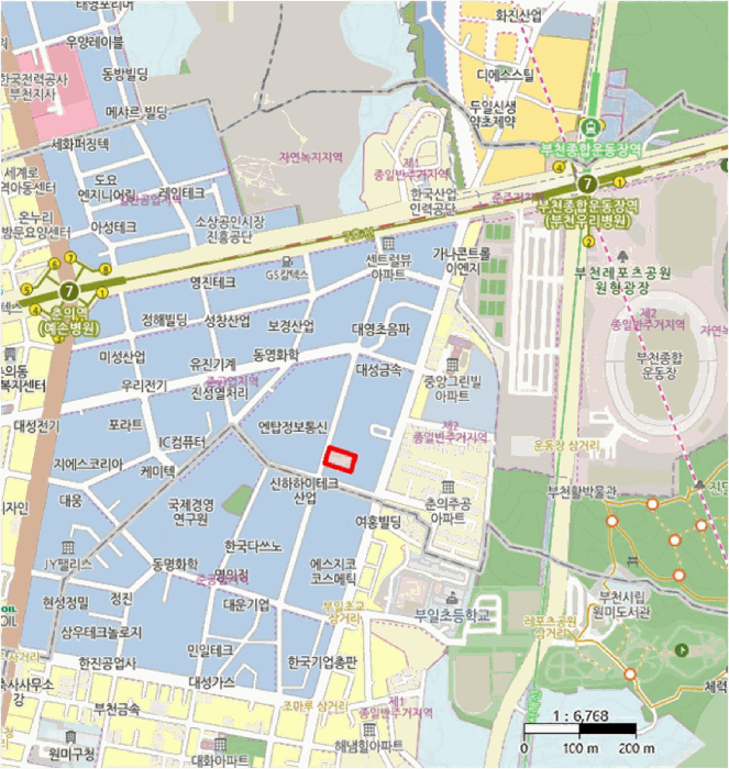 경기도 부천시 원미구 춘의동 193-9 아이원오피스텔에이동  4층403호