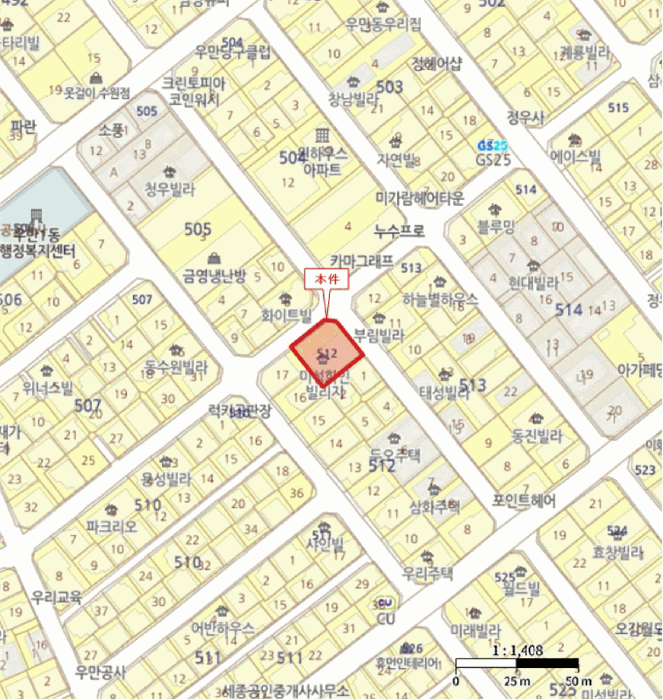 경기도 수원시 팔달구 우만동 512  3층301호