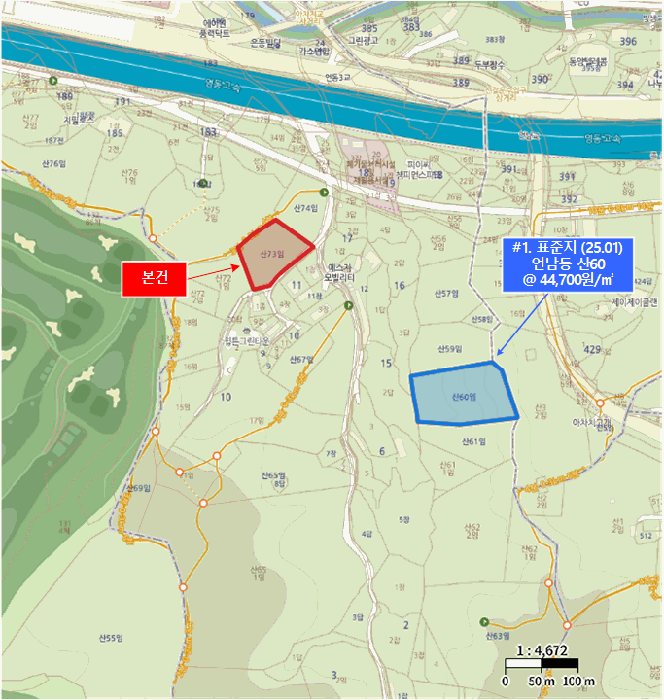 경기도 용인시 기흥구 언남동 산73
