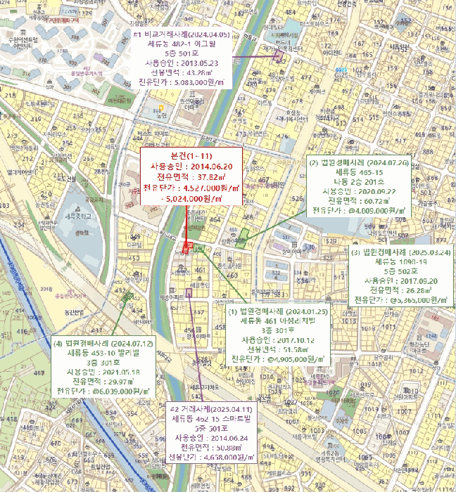 경기도 수원시 권선구 세류동 462  2층201호