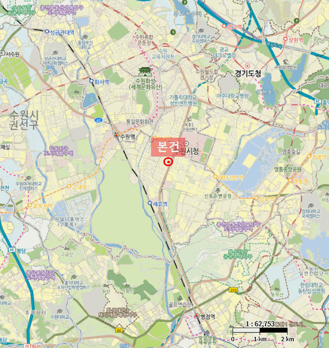 경기도 수원시 권선구 권선동 992-12  2층201호