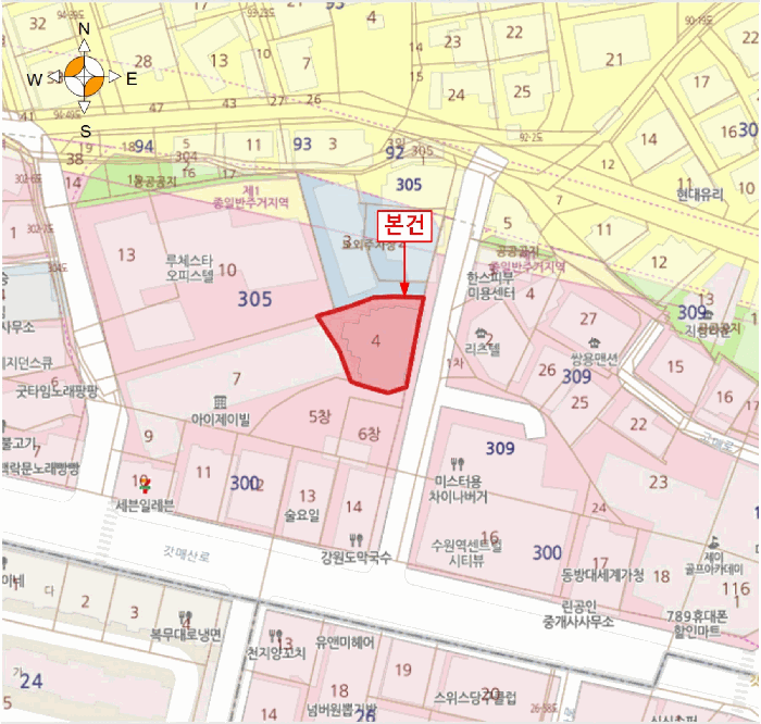 경기도 수원시 팔달구 고등동 305-4  10층1002호
