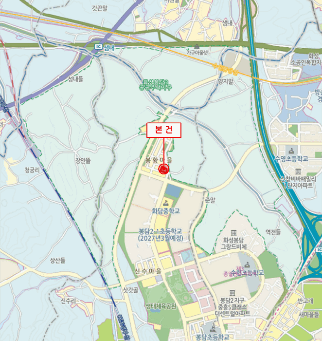 경기도 화성시 봉담읍 상리 661-5 주건축물제1동  1층101호