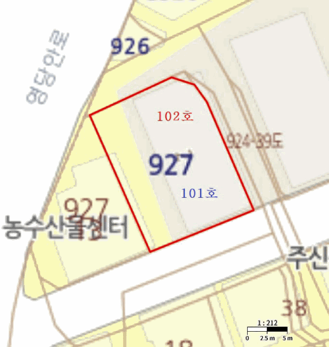 경기도 광명시 소하동 927  1층102호