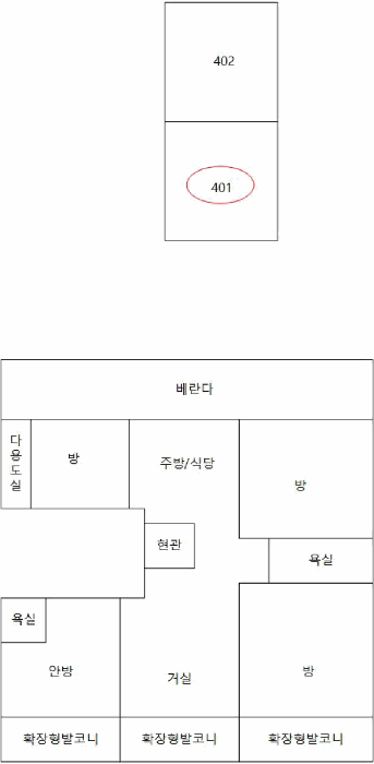 경기도 안산시 상록구 부곡동 608-7 엔에스위브빌  4층401호