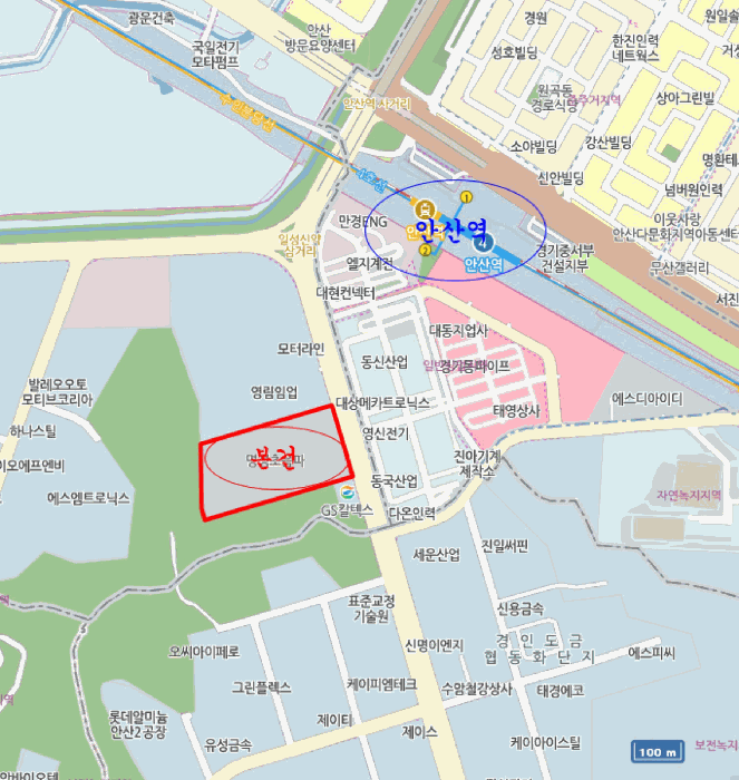 경기도 안산시 단원구 신길동 1229 리드스마트스퀘어지식산업센터  1층씨에이-185호