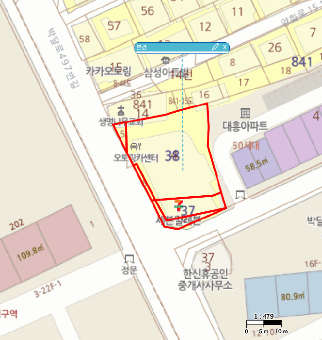 경기도 안양시 만안구 박달동 38-4  1층105호