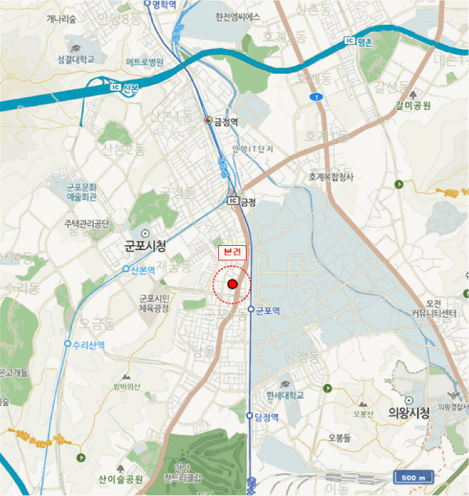 경기도 군포시 당동 746-3 더그레이트힐  3층302호