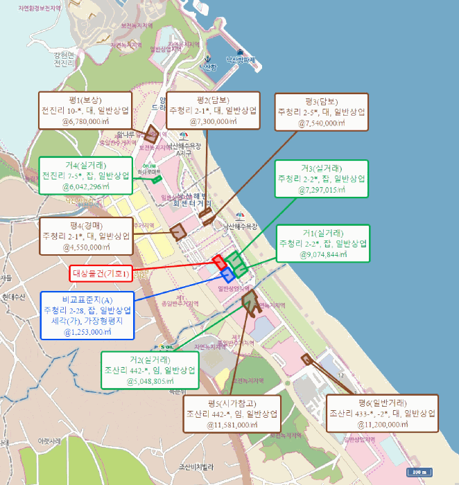 강원특별자치도 양양군 강현면 주청리 2-24