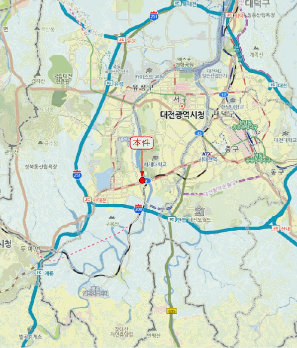 대전광역시 서구 도안동 2070