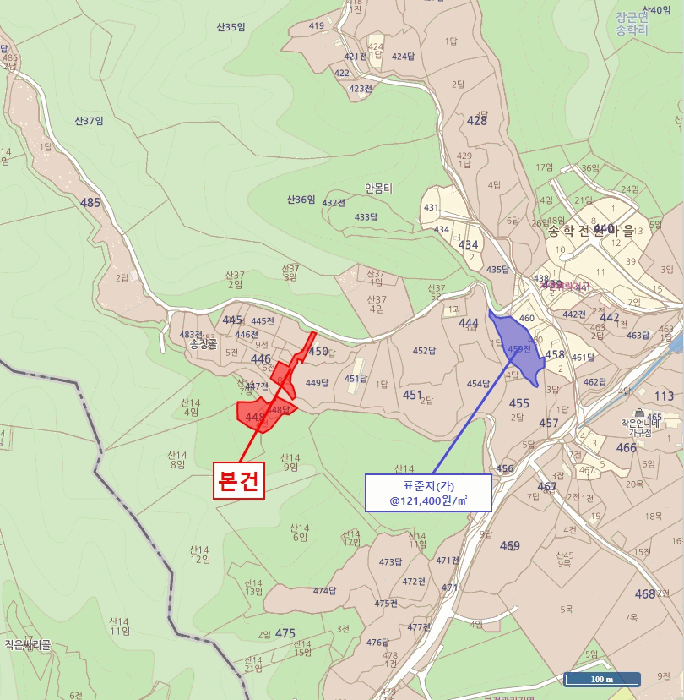 세종특별자치시  장군면 송학리 450-3