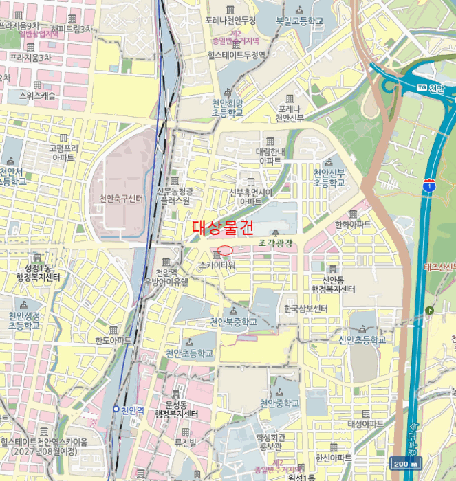 충청남도 천안시 동남구 신부동 451-2 천안랜드마크타워  16층 1618호