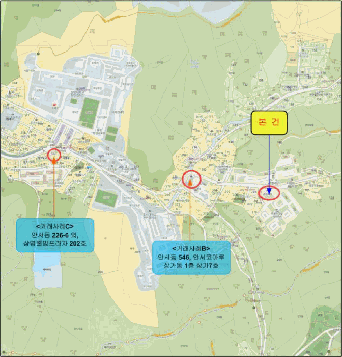 충청남도 천안시 동남구 안서동 211 부경파크빌2차아파트 101-1(상가)동 1층108호