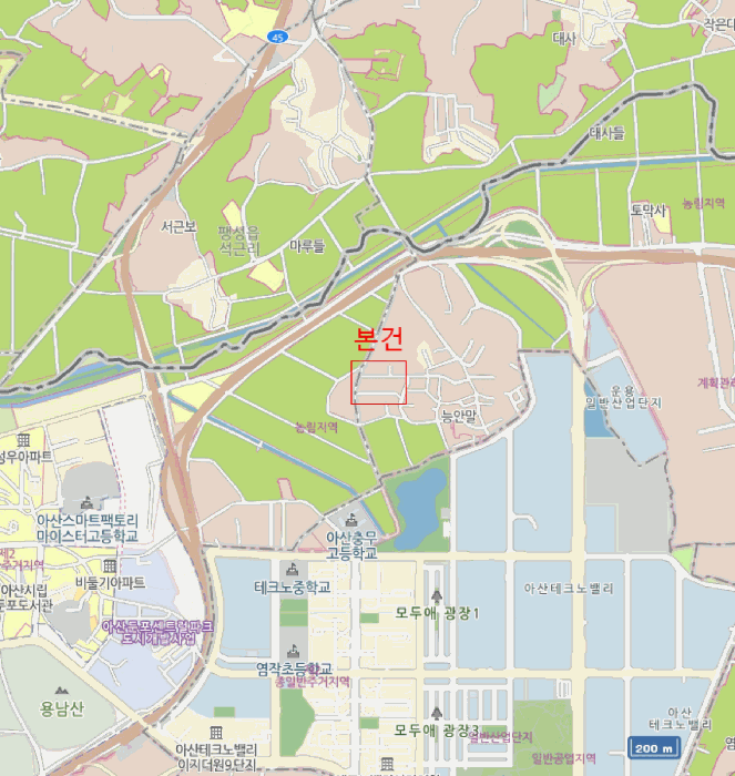 충청남도 아산시 둔포면 운용리 337-218