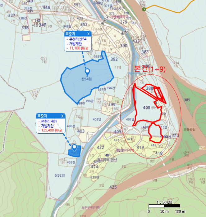 충청남도 공주시 반포면 온천리 408-3