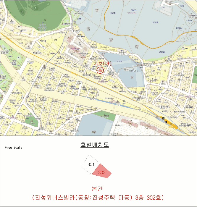 대구광역시 수성구 지산동 1155-7 진성위너스빌라  3층302호