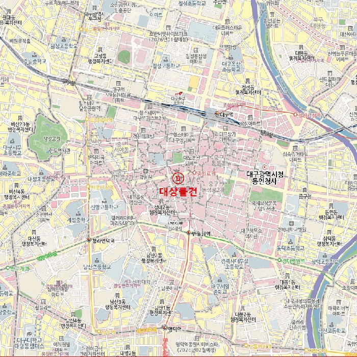 대구광역시 중구 종로1가 41-6 동성로스타비앤비  22층2215호