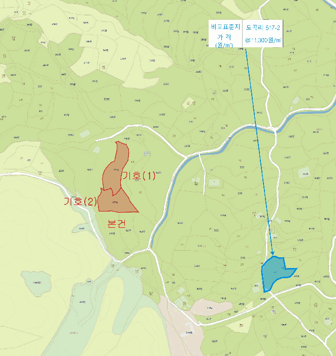경상북도 상주시 공성면 도곡리 434