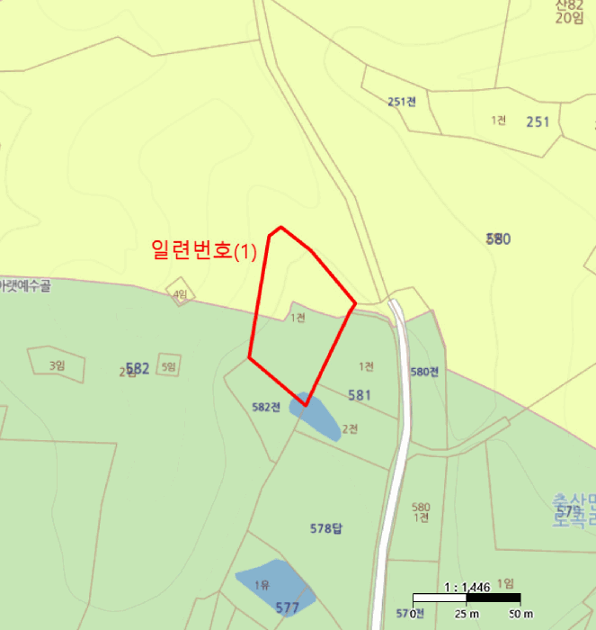 경상북도 영덕군 축산면 도곡리 582-1