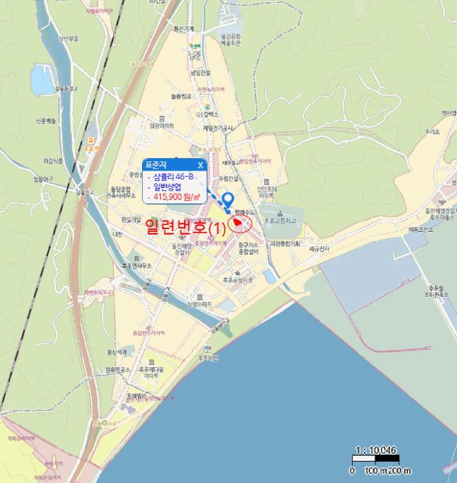 경상북도 울진군 후포면 삼율리 87-1