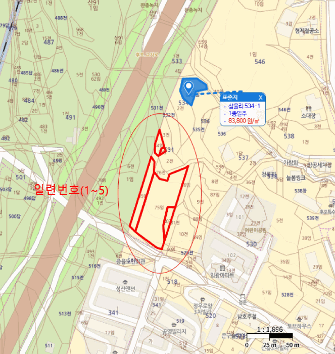 경상북도 울진군 후포면 삼율리 530-74