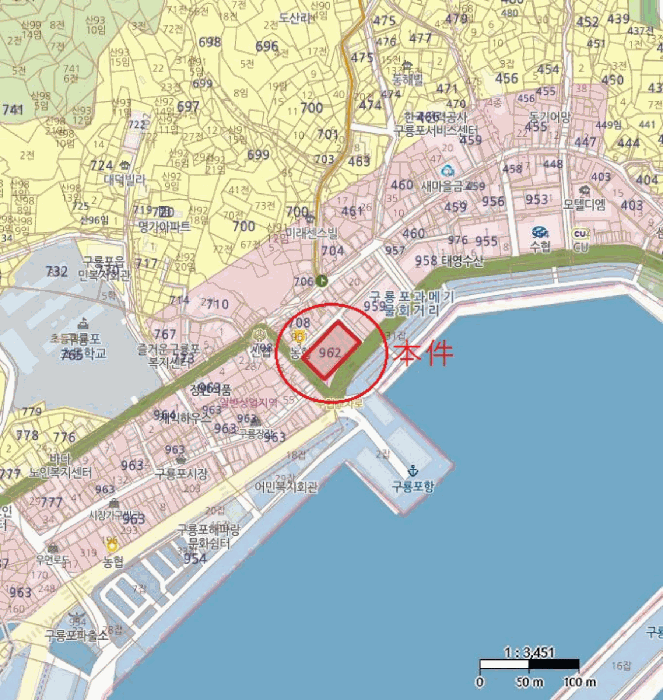 경상북도 포항시 남구 구룡포읍 구룡포리 962-1 구룡포여의주타워 가동 2층 201호