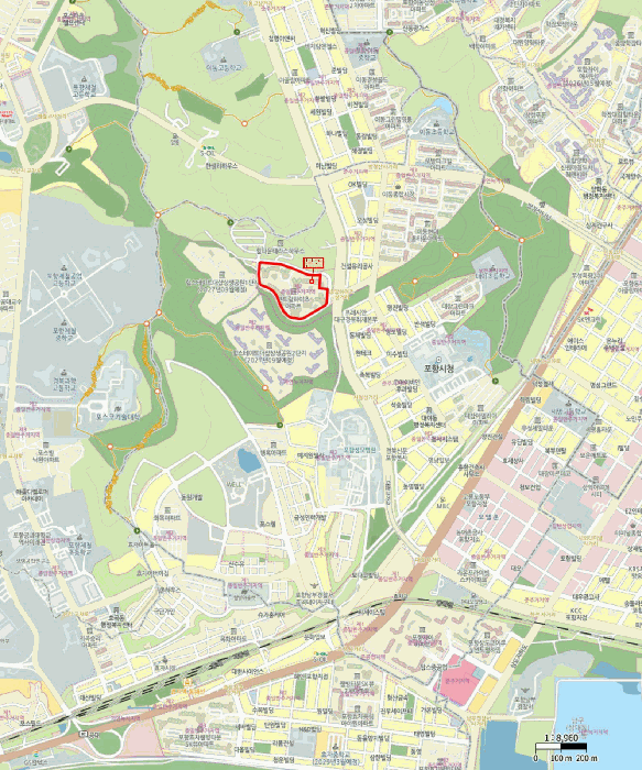 경상북도 포항시 남구 대잠동 1009 대잠센트럴하이츠아파트 109동 14층 1402호